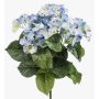 Hortensia artificiel JONE sur piquet, bleu, 40cm