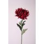 Chrysanthème artificiel KESARA, rouge, 65cm, Ø16cm