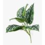 Pothos tacheté artificiel OBASI sur piquet, vert-blanc, 25cm