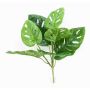 Philodendron Monstera Deliciosa artificiel PUYA, piquet, 30cm