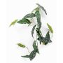 Guirlande de begonia maculata artificielle JOELLE, vert-blanc, 120cm