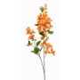 Branche de bougainvillier artificielle MONELS avec fleurs, orange, 115cm