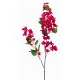 Branche de bougainvillier artificielle MONELS avec fleurs, rose fuchsia, 115cm