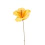 Fleur artificielle hibiscus MAUI avec fleurs, jaune, 65cm