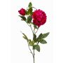 Pivoine en tissu ALEDIS, rose fuchsia, 100cm