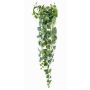 Plante aux éphélides artificielle ALANGE sur piquet, vert-blanc, 120cm