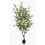 Eucalyptus artificiel ANUHEA, tronc artificiel, vert-gris, 140cm