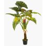Colocasia artificiel SOTU, vert, 160cm