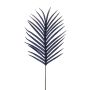 Feuille de palmier Areca artificielle CARTES, bleu foncé-or 95cm