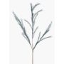 Branche artificielle Panicules de stipa YECORA, bleu, 130cm
