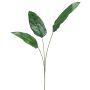 Branche de strelitzia décorative ALPHARD, vert, 135cm