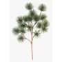 Branche artificielle de pin BEIKE, verte, 45 cm