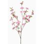 Branche artificielle de cerisier ornemental VERIANO avec fleurs, rose, 120 cm