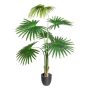 Palmier artificiel Washingtonia FENHAL dans un pot décoratif, 120 cm