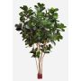 Plante artificielle Ficus lyre ZLATAN, tronc naturel, vert, 420 cm