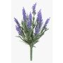 Lavande artificielle SAFIRA sur tige, Crossdoor, difficilement inflammable, violette, 35 cm