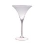 Grand verre à cocktail SACHA AIR, pied, transparent, 40cm, Ø25cm