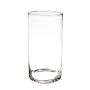 Vase à fleurs SANYA AIR, verre, cylindre, transparent, 40cm, Ø19cm