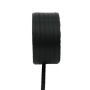 Ruban double satin VIPKE, noir, 50 m, 6 mm