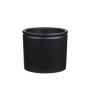 Cache-pot ALCHIBA en céramique, anthracite mat, 12,5cm, Ø14cm
