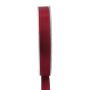 Ruban décoratif en polyester WIARA, rouge foncé, 50 m, 15 mm