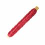 Fil métallique décoratif résistant ZELMA, rouge, 100g, 50m, Ø0,5mm