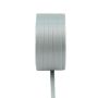 Ruban double satin VIPKE, gris clair, 50m, 6mm