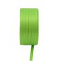 Ruban double satin VIPKE, vert pomme, 50m, 6mm