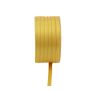 Ruban double en satin VIPKE, jaune, 50m, 6mm