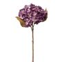 Fleur artificielle Hortensia FROLKIN, violet, 45cm