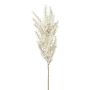 Panicule de calamagrostis epigejos artificielle FEDINA, enneigé, blanc, 65cm