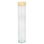 Pot à épices en verre avec bouchon SINAN, transparent, 30cm, Ø6cm