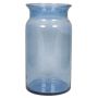 Vase de table en verre HANNA OCEAN, bleu-transparent, 29cm, Ø16cm