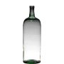 Bouteille décorative NIRAN, verre, recyclé, vert-transparent, 60cm, Ø19cm