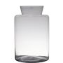 Vase décoratif FAHSAI en verre, transparent, 45cm, Ø29cm
