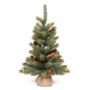 Sapin artificiel KEMI, décoré, 45cm, Ø25cm