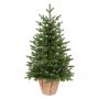 Sapin artificiel ESPOO, sac de jute, 90cm, Ø55cm