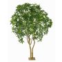 Arbre artificiel Pachira RAXELI sur socle, troncs artificiels, vert, 285 cm