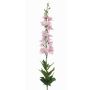 Fleur artificielle : delphinium ROSELINE, rose, 90 cm, Ø 10 cm