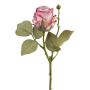 Fleur artificielle Rose ZORKLIN, rose foncé, 45cm