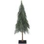 Arbre décoratif Cyprès BAMAT, tronc artificiel, gris, 55cm