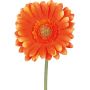 Fleur artificielle Gerbera TUNZA, orange, 50cm