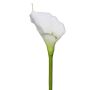 Fleur en plastique Calla GOLMA, blanc, 70cm