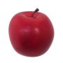 Fruit décoratif Pomme HUSRA avec une suspension, rouge mat, 6,5cm
