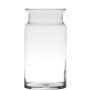 Vase décoratif en verre HANNA EARTH, transparent, 29,5cm, Ø15cm