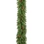 Guirlande de sapin artificielle HEINOLA avec pommes de pin, vert, 270cm, Ø30cm