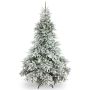 Sapin de Noël artificiel TORONTO SPEED, enneigé, 275cm, Ø180cm
