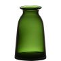 Vase de table TIBBY en verre, vert-transparent, 14,5cm, Ø9,5cm