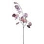 Branche décorative Lunaire SNALKE, aubergine, 75cm