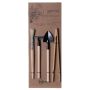 Terrarium Kit d’outils MARJANNE pour Terrarien, fait main, bois-métal, 13x34cm